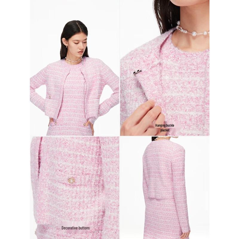 VEROMODA Women's Elegant Cropped Knit Sweater