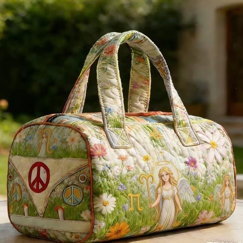 3D VW Bus Retro Travel & Gym Bag: Trendy Short-Distance Fashion