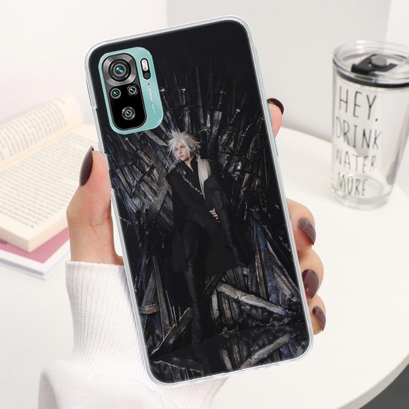 Final Fantasy VII Coque Phone Case For Xiaomi Redmi Note 13 14 12S 12 11S 11T 11E Pro Plus 11 10 10S 4G 5G 14Pro Soft Silicone C
