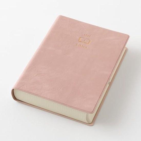 Midori Hibino Notebook 2027 A6 Daily Pink (Starts January 2027)
