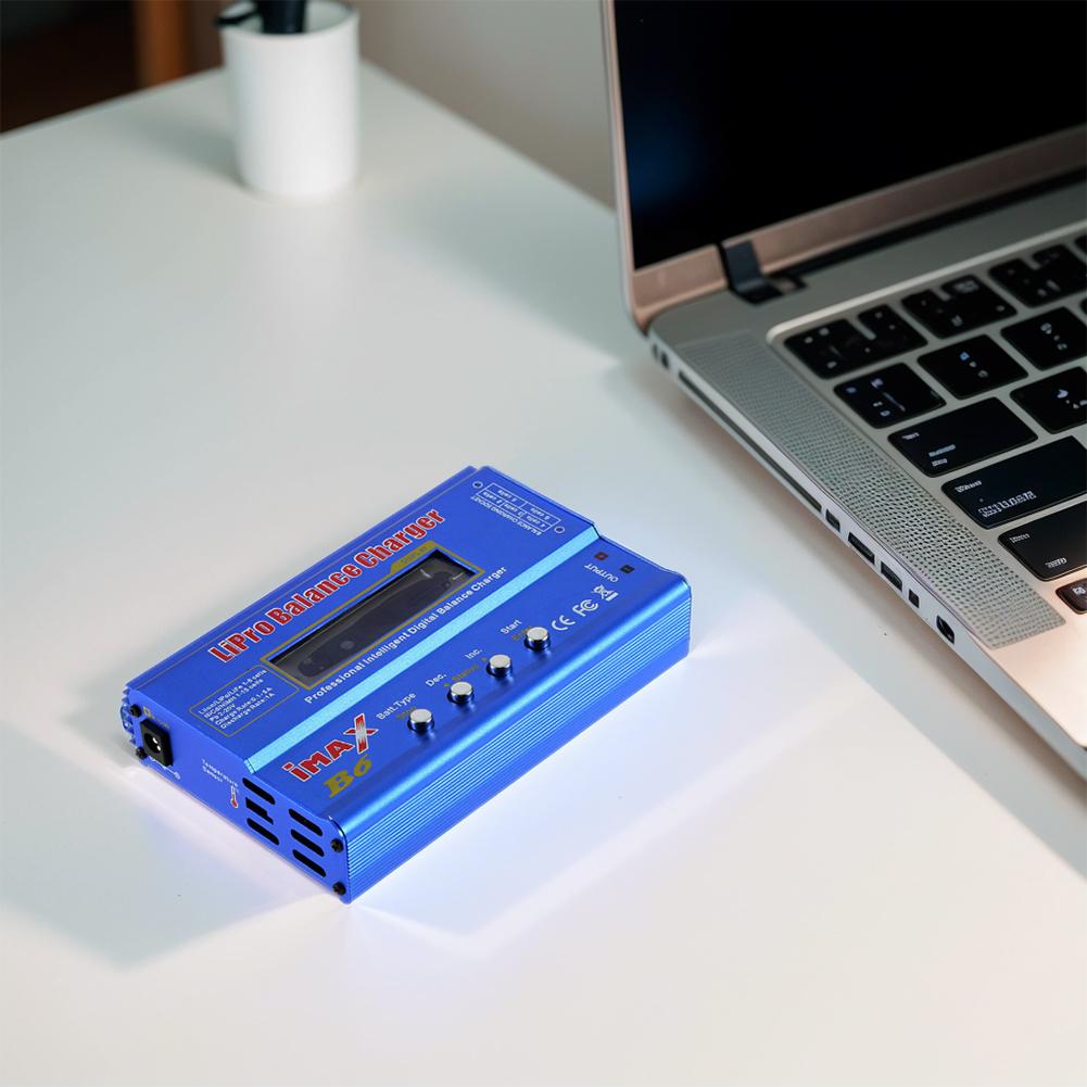 Mini Professional Balance Charger/Discharger for 1S-6S LiPo Lilon Life NiCd NiMh Pb with Adapter Accessories