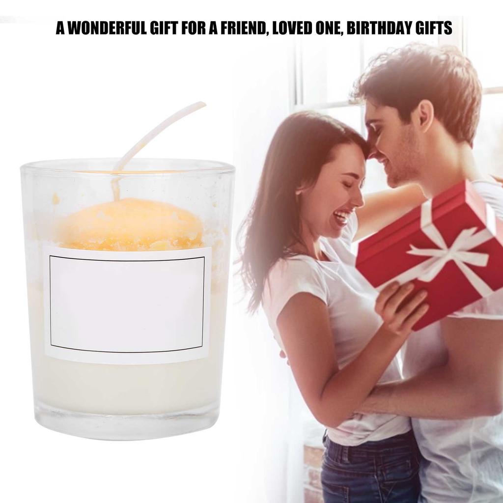 Glass Cup  therapy Fragrance Candle Banquet Wedding Candlestick Home Decoration