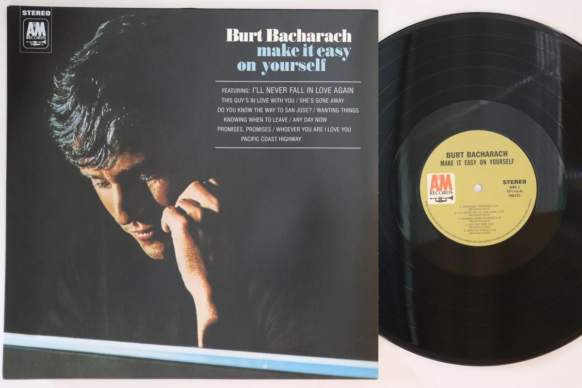 

LP Record BURT BACHARACH - Make It Easy On Yourself 700151 A&M 2019 Europe Jazz Used