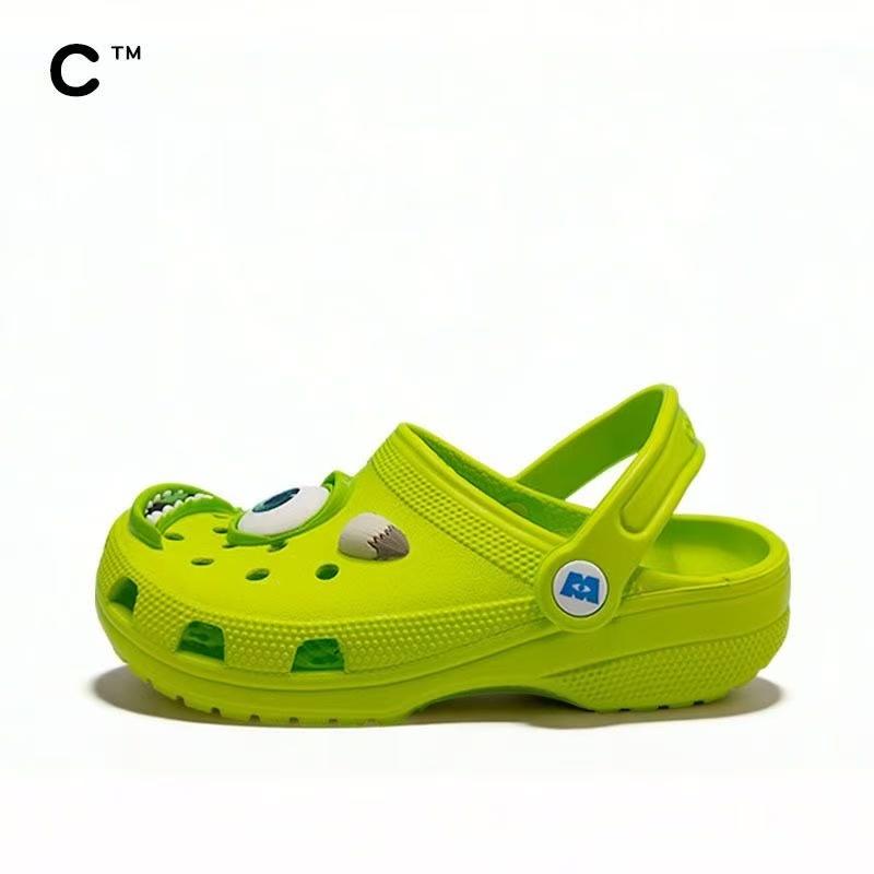 

Crocs Classic Monsters Детская обувь Унисекс Шлепанцы 24-25(C8) зелёный