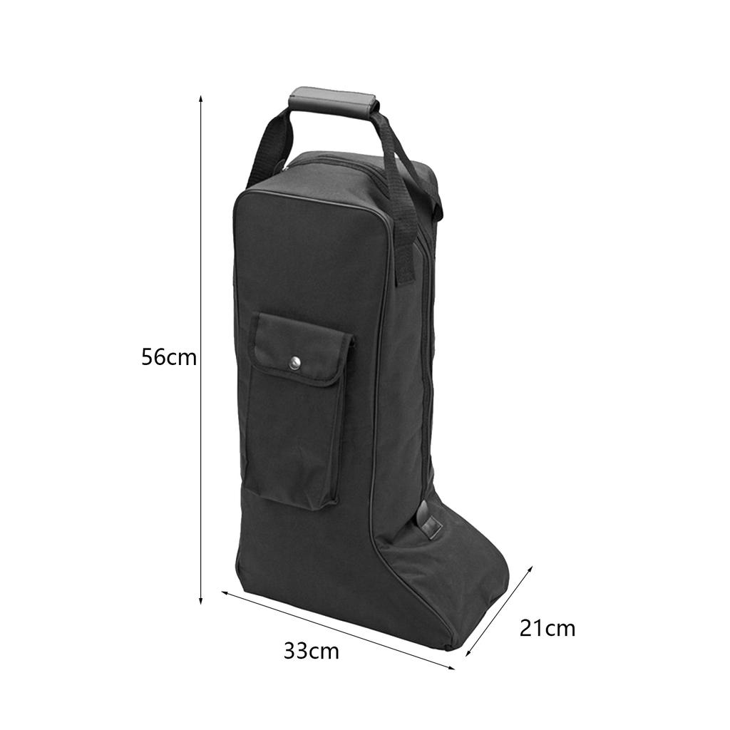Riding Tall Boot Pouch Boot Storage Carry Pouch Competition Equestrian Pack Equipment for Shows Travel Protect Rider Boots Tour
