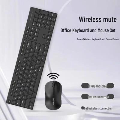 Dareu LK180T Ultra-thin Wireless Keyboard Mouse Combo