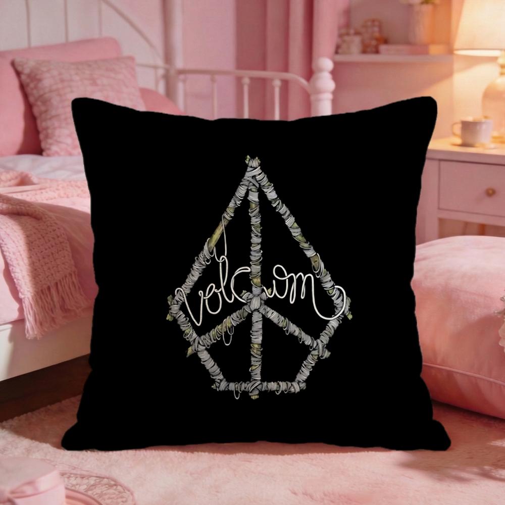 Skate VVolcoms classic Cushion Cover Premium Comfort Reversible Pillow Cove Two in One Design for Any Room Car Interior
