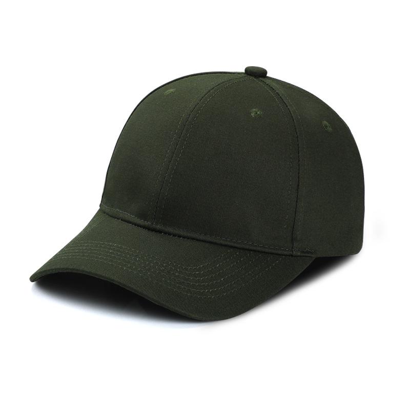 High-end Pure Cotton Baseball Cap Korean Version Men's and Women's Embroidered Hat Baseball Cap with Brim