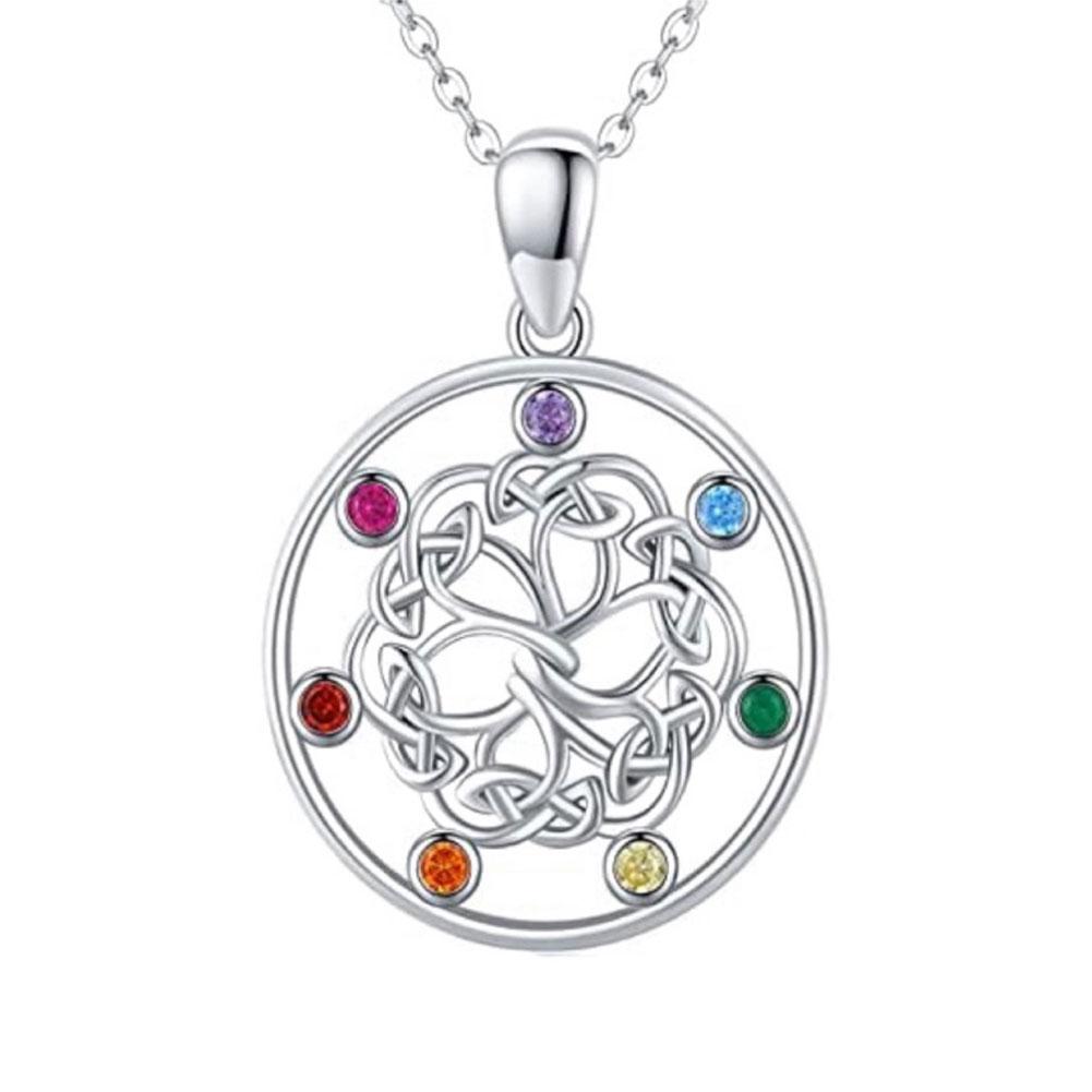 

1 шт. Модные цветные драгоценные камни кулон сплав ожерелье цепь воротник элегантная вечеринка для женщин Jewe Z4U6 white -one-size