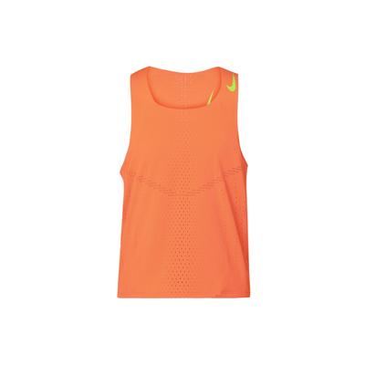 Pure Color Logo Respirabil Se usucă rapid alergare Antrenament Sport Tank Top Bărbați Topuri Portocaliu DM4625-803