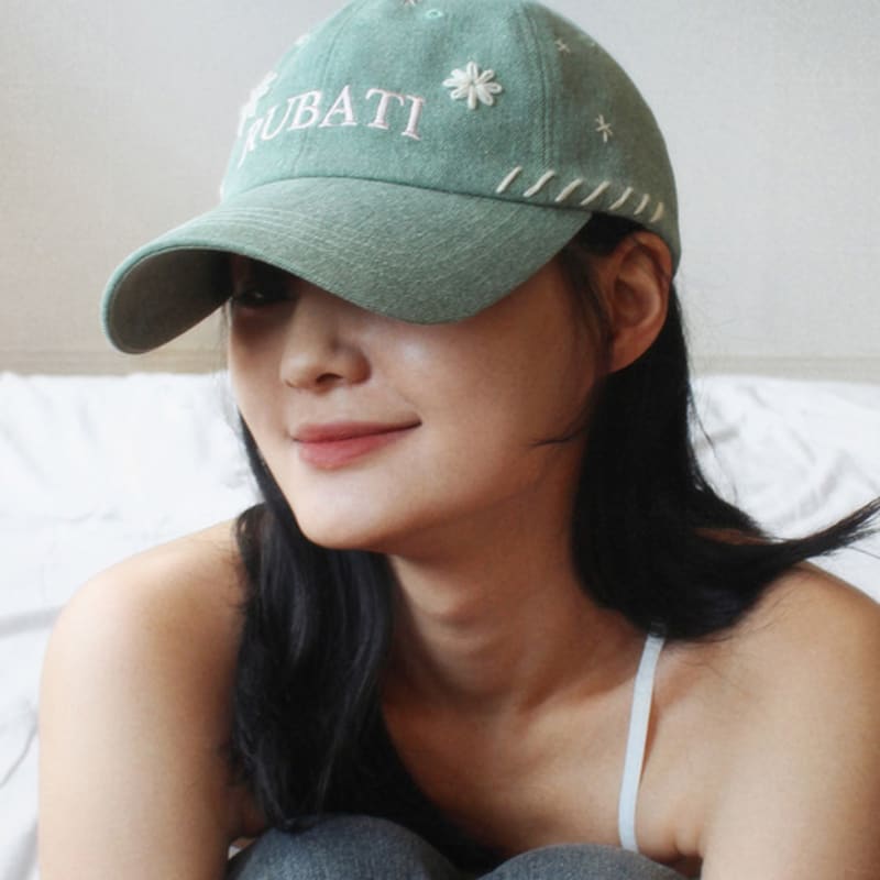 Rubati Fioire Hand Stitched Vintage Ball Cap_MINT