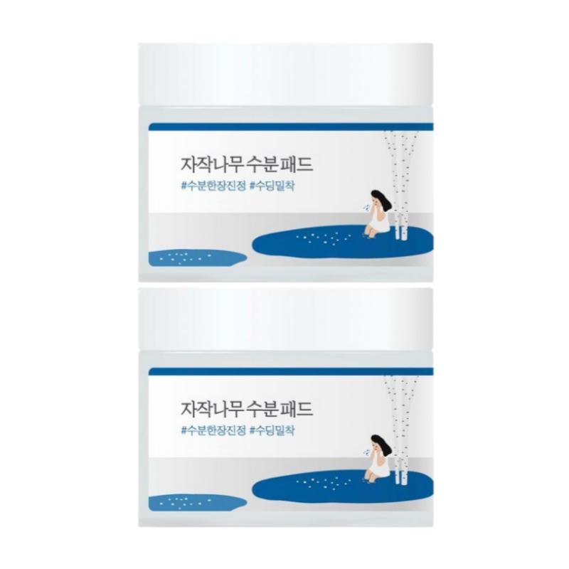 

ROUND LAB Увлажняющие тонер-пэды с березой 80 шт. + 80 шт.