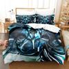 Black Rock Shooter Anime 3D Pattern Bed Cover Bed Linen Collection Polyester Pillowcases Quilt Cover Domestic Decor For Teens Gift Twin Size King Size