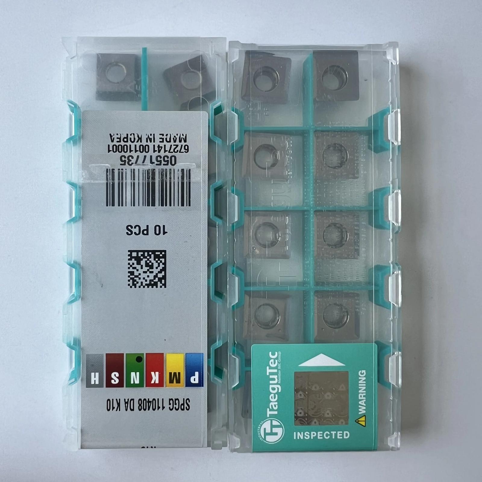 

TaeguTec / SPGG110408DA K10 / Carbide blade 10 Pcs