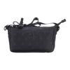 Casual Sports Zipper Logo Print Nylon Blend Unisex Shoulder Bag Black DV7049-010