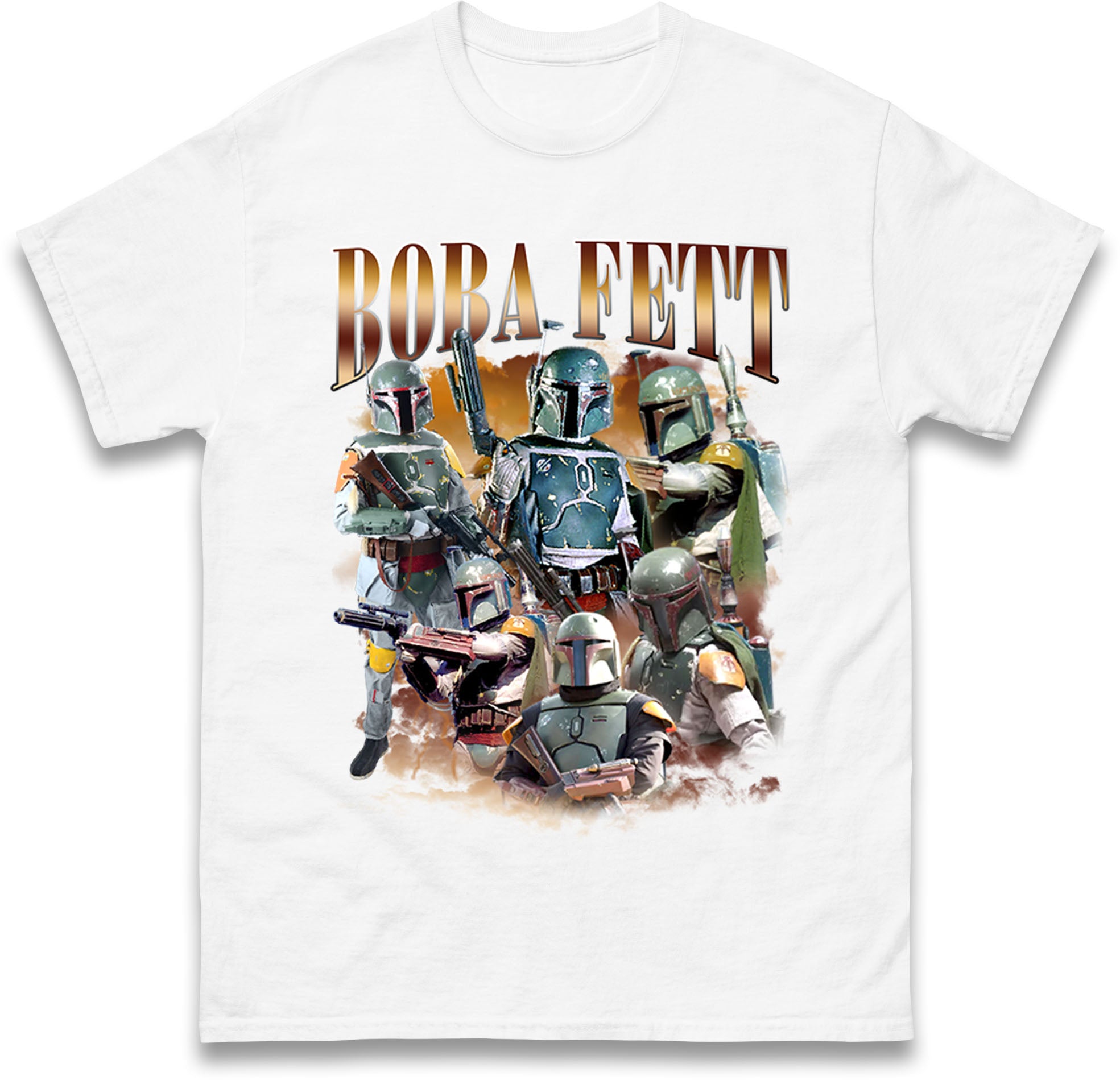 Boba Fett Star Wars Bootleg kids T Shirt 120