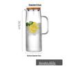 TLAKEHO Transparent Glass Cold Water Pitcher