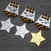 Soviet Glory Medal Brooch: Five-Pointed Star Souvenir Pin