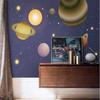Wallpaper For Kid's Room Nordic Fantasy Cartoon Space Planet Starry Sky Children's Room Mural Wall Papers Home Decor
