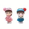 4pcs/set Mini Figurines Miniature Decor Human Model For Garden Home Ornaments Valentine's Day Gift