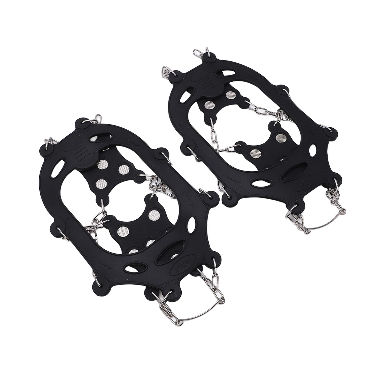 

2pcsset 12 Tooth Crampons Shoe Cover Rust Resistance Durable Outdoor Climbing CramponsXL Size