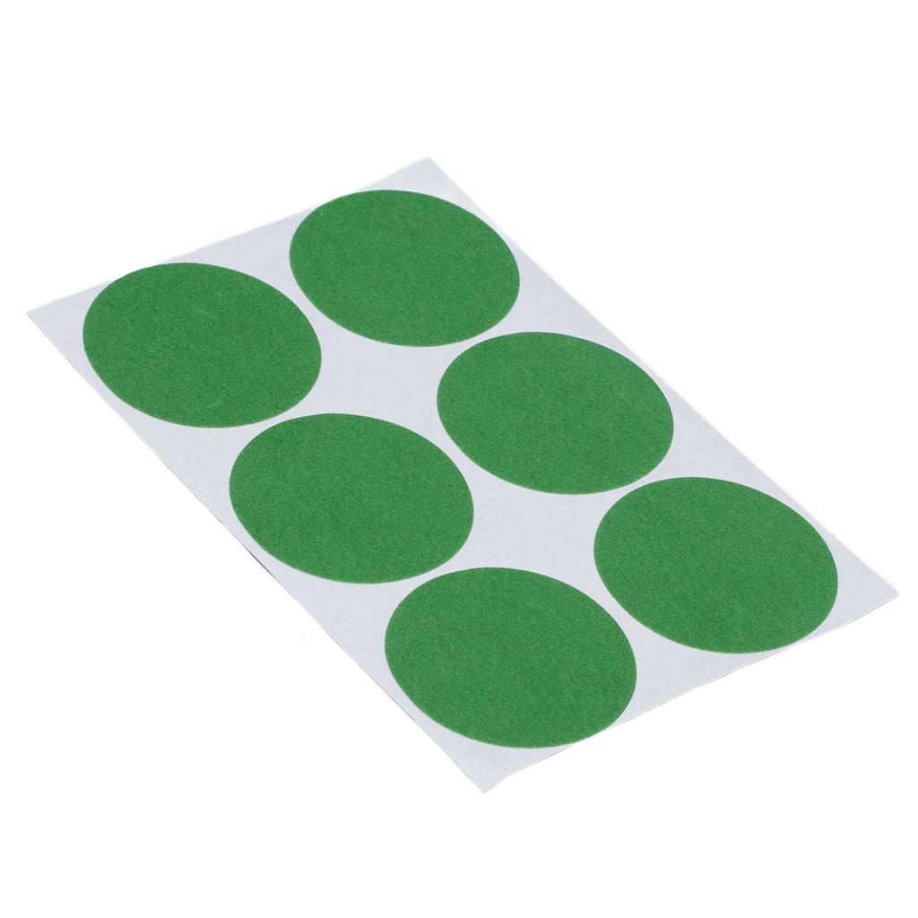 1 Sheet 6pcs Billiard Cloth Repair Stickers Easy Apply Pool Accessories Billiard Table Cloth Protector for Home Club Use
