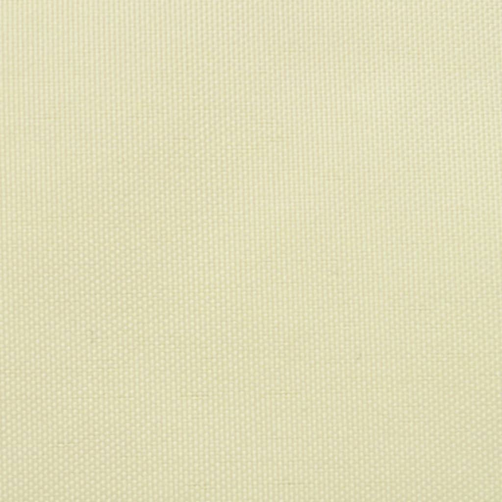 vidaXL Balkonsichtschutz Oxfordgewebe 90x400 cm Creme
