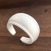 925 Sterling Silver Rings for Women Couple Minimalist Handmade Simple Ring Fine Jewelry Gift Prevent Allergy