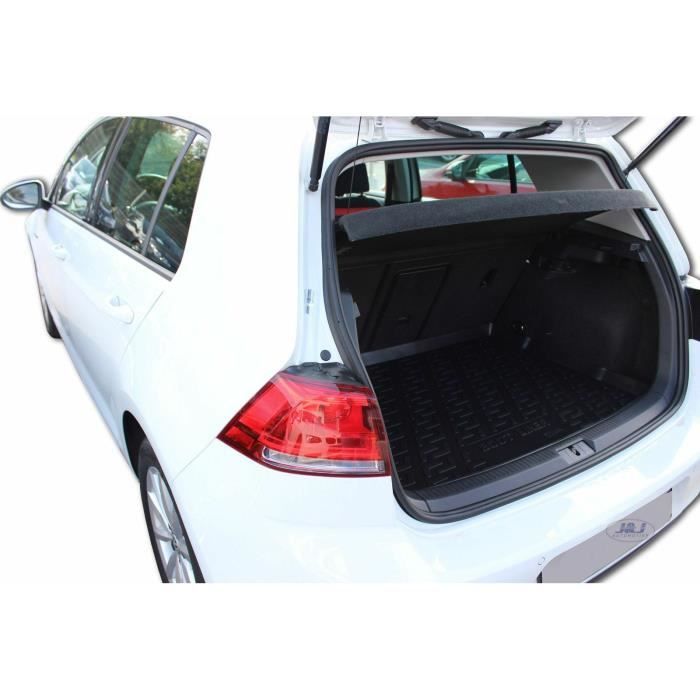 J&amp;J AUTOMOTIVE | Tapis De Coffre Caoutchouc Premium Pour Volkswagen Golf 7 3 / 5P. Berlina 2012-2019