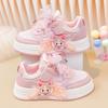 Spring/Summer 2026 Girls' Cartoon Mesh Breathable Sports Shoes - Soft Sole, Non-slip Casual Sneakers