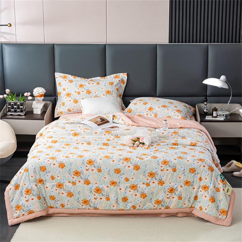 Grace Washed Cotton Linen Double-Layer Gauze Summer Quilt