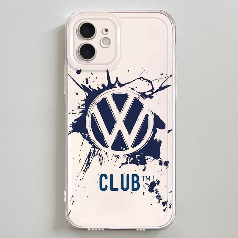 V-VW V-Volksw-agens Cars Logo Phone Case for Samsung Galaxy S25 S24 Ultra S23 FE S22 S23 S20 Plus S21 S20 FE Note 20 10 Cover
