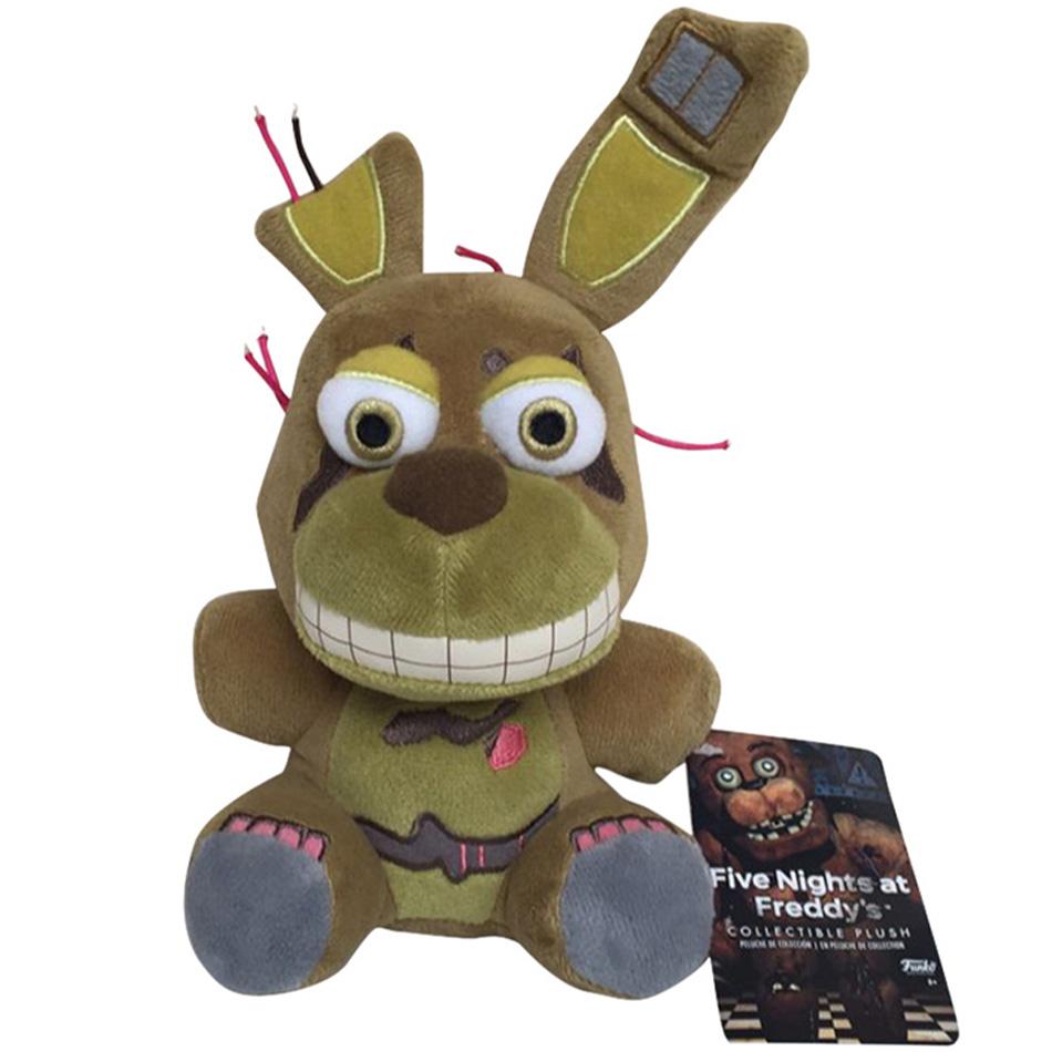 Five Nights At Freddy'S (Fnaf) Cute Plush Toys 18Cm Game Dolls: Bonnie Bear Foxy From The Animated Series Freddy Plush Doll