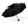 SuperDrummer Pattern Pattern New Style Umbrella, 1 Piece Automatic Folding Umbrella, Portable Travel Umbrella, Outdoor Umbrella, Birthday Gift