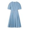 Cc Collect. Volume Sleeve Square Neck Dress C252mse138