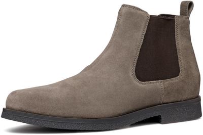 Botas Chelsea marrom escuro taupe