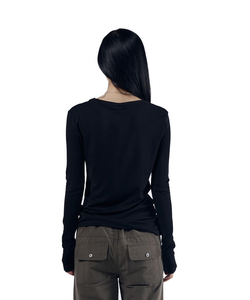 AAKAM Cross Patch Long Sleeve (Black)