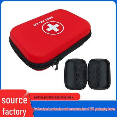 Waterproof Square EVA Medicine Storage Bag with Customizable Logo
