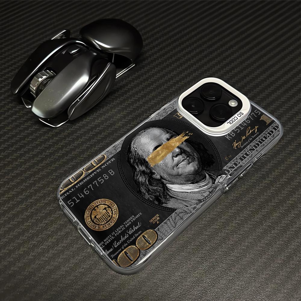 New Cool 100 Dollar Bank Note Phone Case for Xiaomi Redmi Note 14 13 12 11 Pro Plus 4G 5G 12S 11S 10S 10 9 9S 8 10C 10A Cover