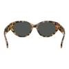 Versace Temple Logo Injection Molding Cat Eye Sunglasses Unisex Couple Style Tortoiseshell 39630621 0VE4495D-777-Tortoiseshell 56