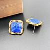 Retro High-End Women'S Earrings Geometric Simple Square Stud Earrings