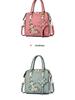 Elegante Bolsa Bordada Feminina 2025 - Bolsa de Ombro e Transversal da Moda para Mulheres de Meia-Idade