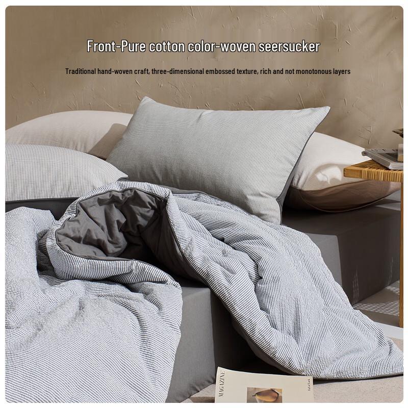 

Muji Washed Bubble Cotton Summer Quilt 150*200cm