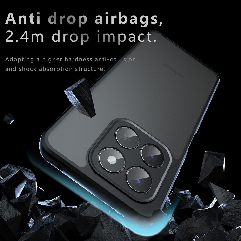 Cover for Honor 400 Smart for Honor X7D Case Matte Translucent & Clear Transparent Ultra Thin Funda Capa