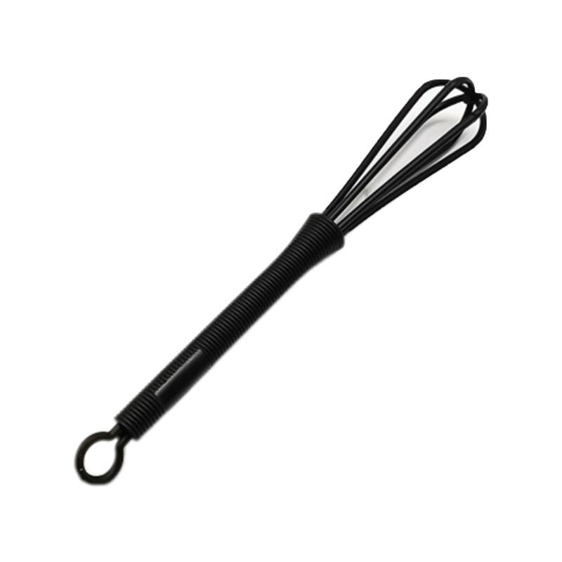 Hand Egg Beater Plastic Egg Whisk Manual Hand Mixer Kitchen Baking Gadget Tools 1 чёрный