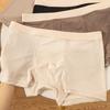 Slip da Uomo a Vita Media con Elastico in Vita, Tinta Unita con Stampa di Lettere, Mutandine Traspiranti U-convex