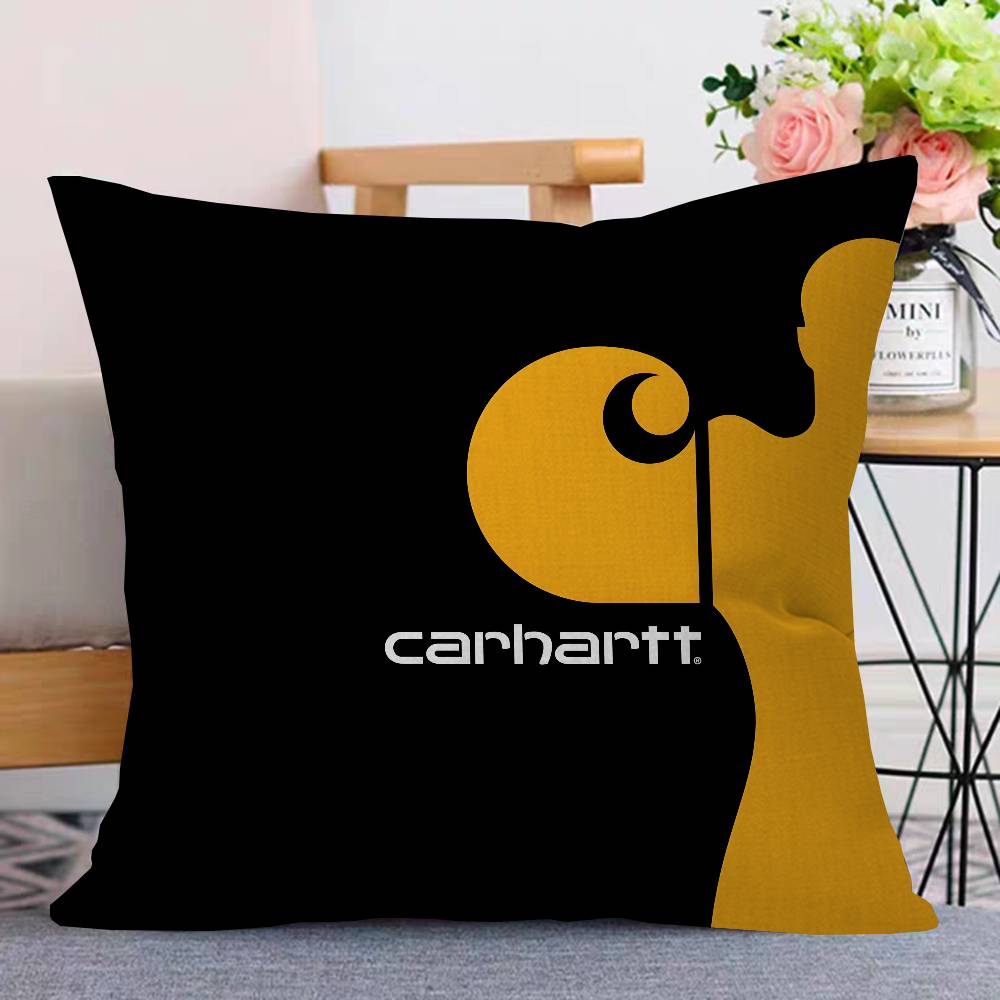 C-Carharttes Pillow Cushion Cover Pillowcase Living Room Sofa Home Decor Customized
