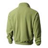 Men S Fleece Lined Zip Up Stand Collar Sweatshirt