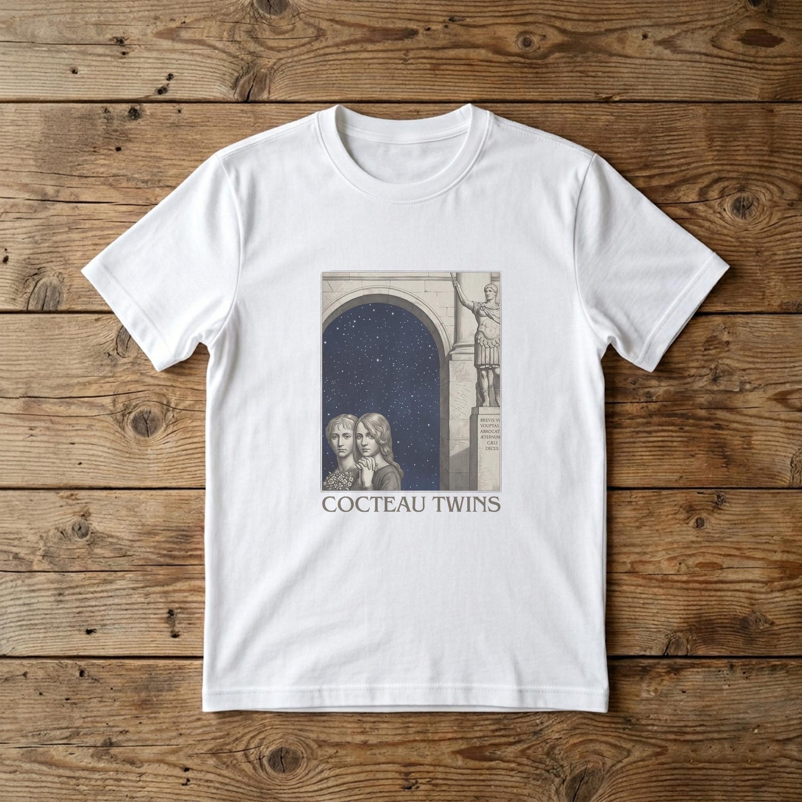 Cocteau Twins Graphic T shirt, 90s Dreampop Indie Music Apparel S