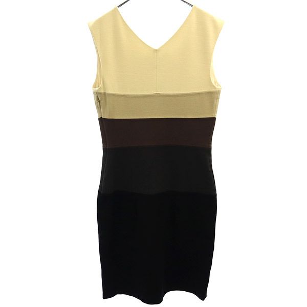 unused BCBGMAXAZRIA No sleeve one piece S Beige Women Used